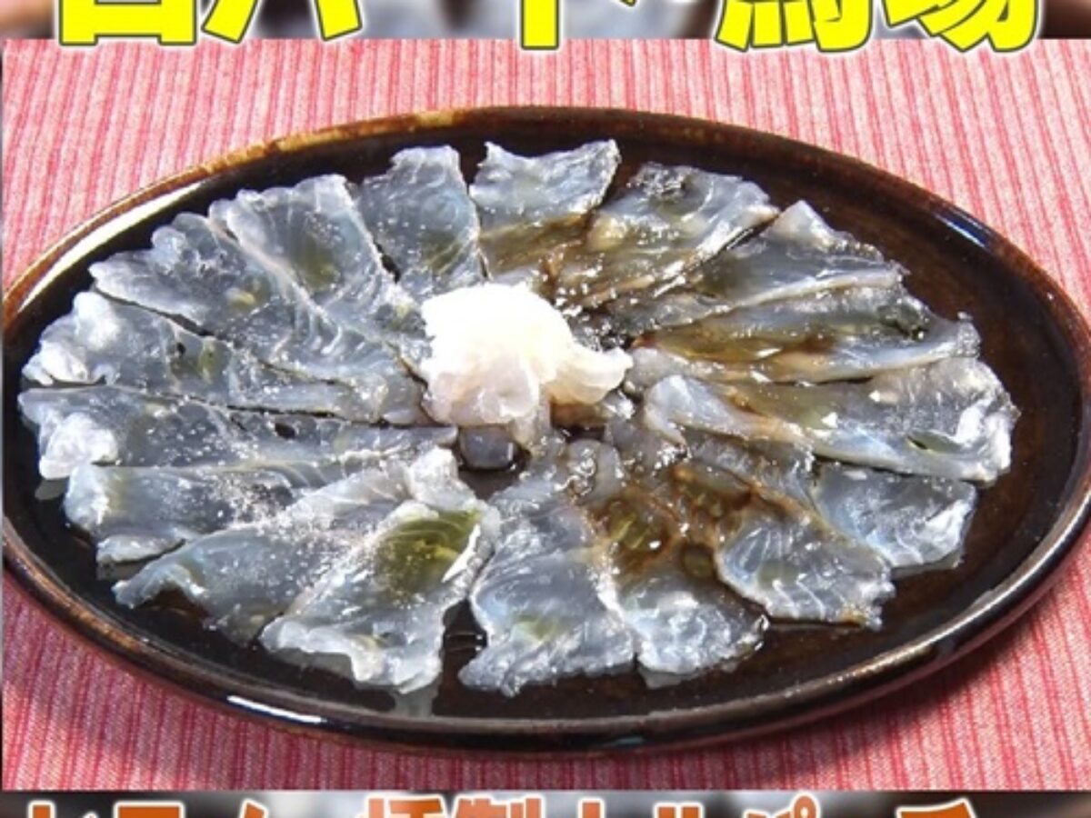 家事ヤロウ ロバート馬場 ヒラメの燻製カルパッチョ の作り方 6億年前の塩 通販お取り寄せ情報 4 1 凛とした暮らし 凛々と