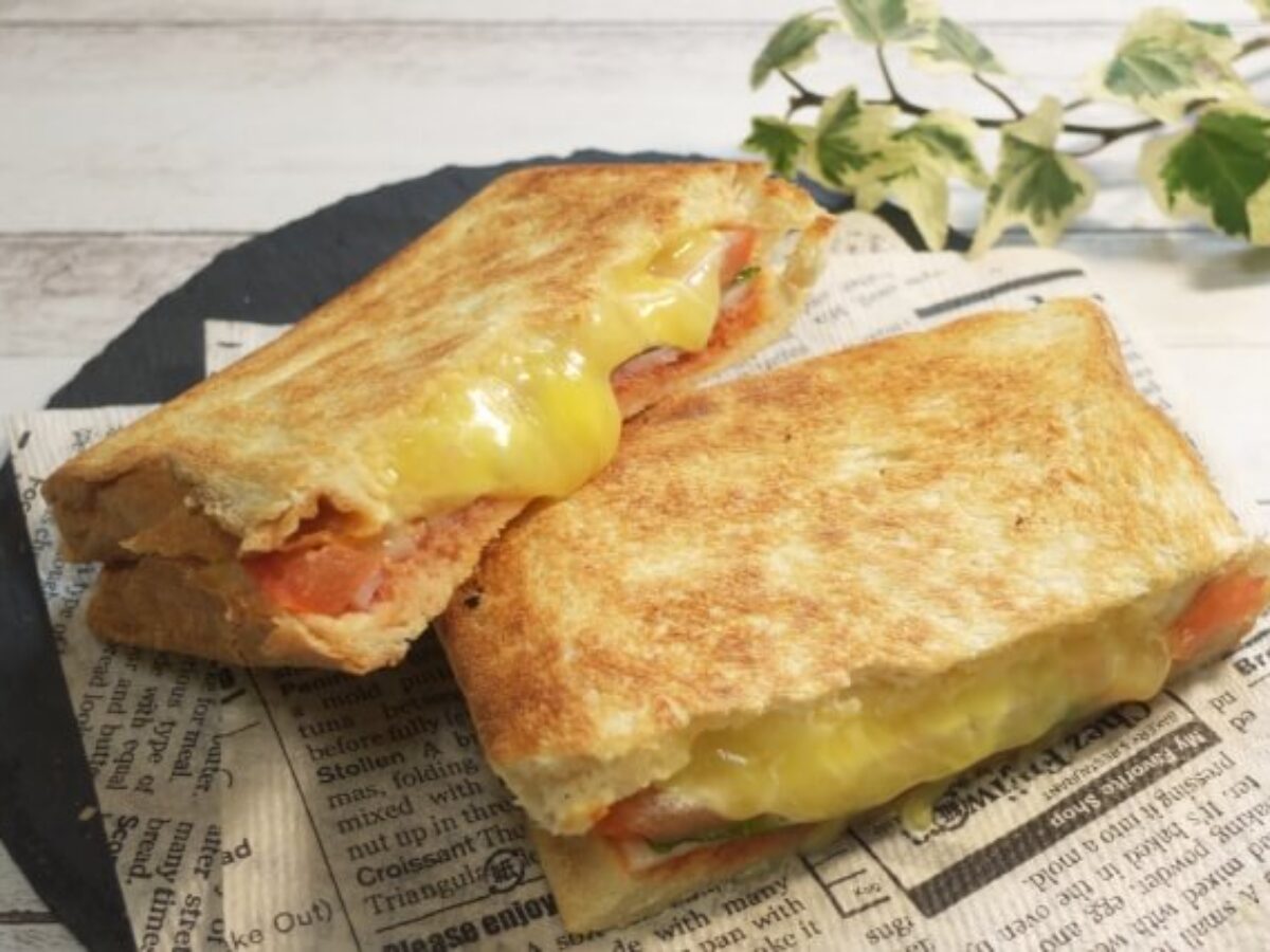 ソレダメ ハイローラーのピザ風ホットサンドの作り方 あまこようこ考案コストコハイローラー食べきりアレンジレシピ 凛とした暮らし 凛々と