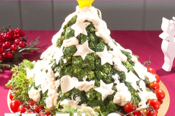 ウワサのお客さま ブロッコリーのホワイトツリーの作り方 谷あさこコストコ超デカ盛りクリスマス料理レシピ 凛とした暮らし 凛々と