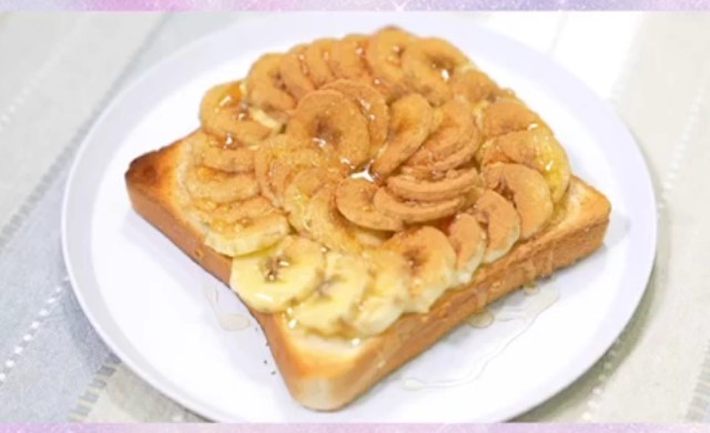 世界一受けたい授業 バナナサークルのシナモントーストの作り方 自宅で簡単 絶品トーストのレシピ 凛とした暮らし 凛々と