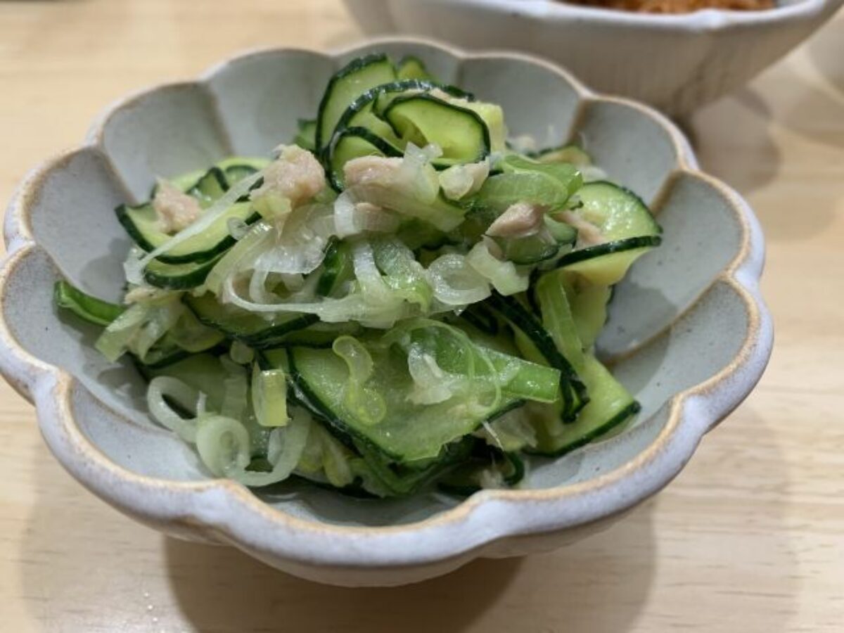 にじいろカルテ第5話 ツナときゅうりの塩ダレ和えの作り方 お願いランキング リュウジのバズ飯教室にじいろレシピ 凛とした暮らし 凛々と