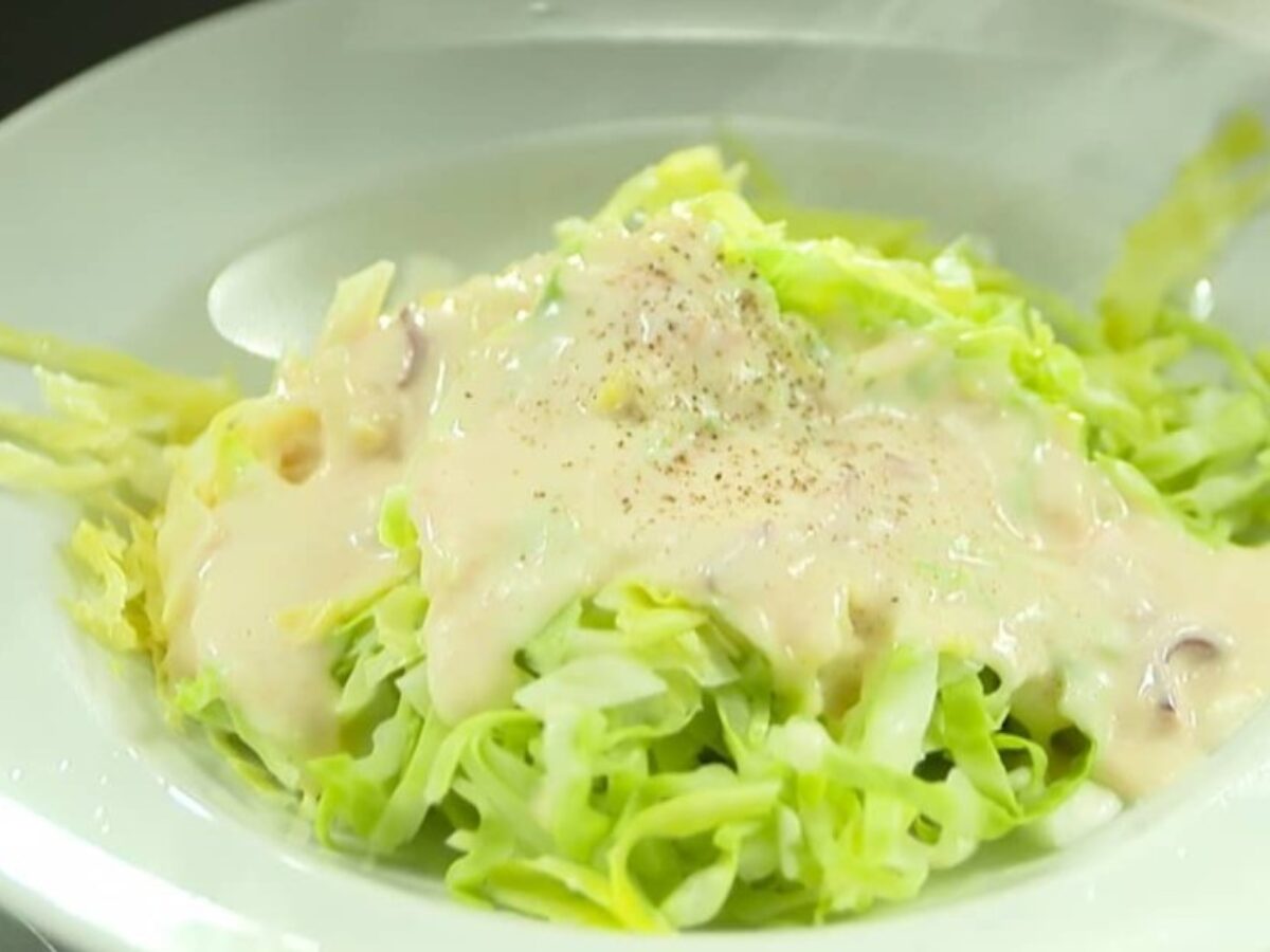 家事ヤロウ クリーム明太キャベツパスタの作り方 横浜高校元寮母 渡邊さんのフリースタイルキッチンキャベツレシピ 凛とした暮らし 凛々と