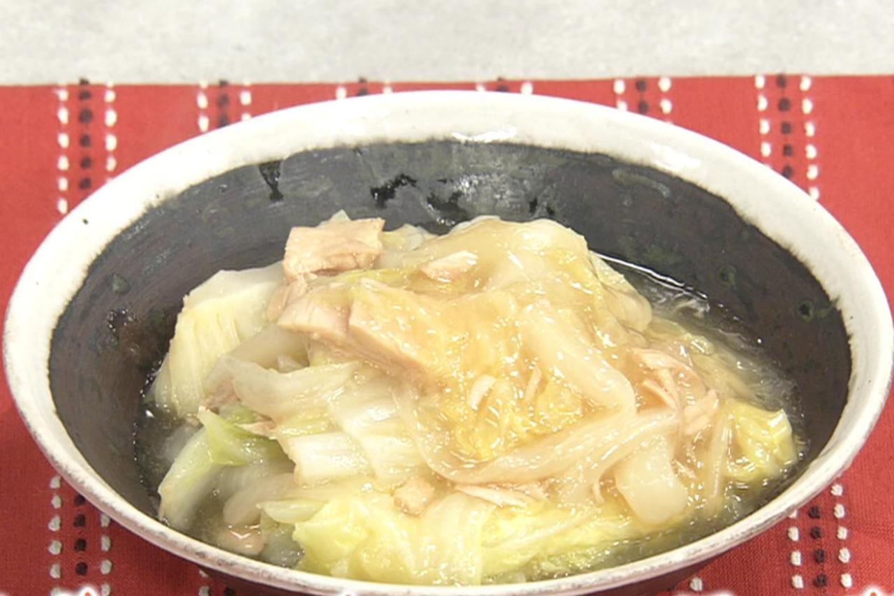 きょうの料理 白菜とツナ缶のとろっと重ね煮の作り方 本田明子さんの冬の王 白菜おいしい攻略法 凛とした暮らし 凛々と