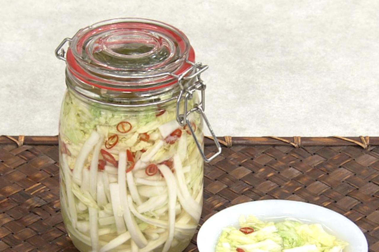 きょうの料理 白菜の水漬けの作り方 本田明子さんの冬の王 白菜おいしい攻略法 凛とした暮らし 凛々と