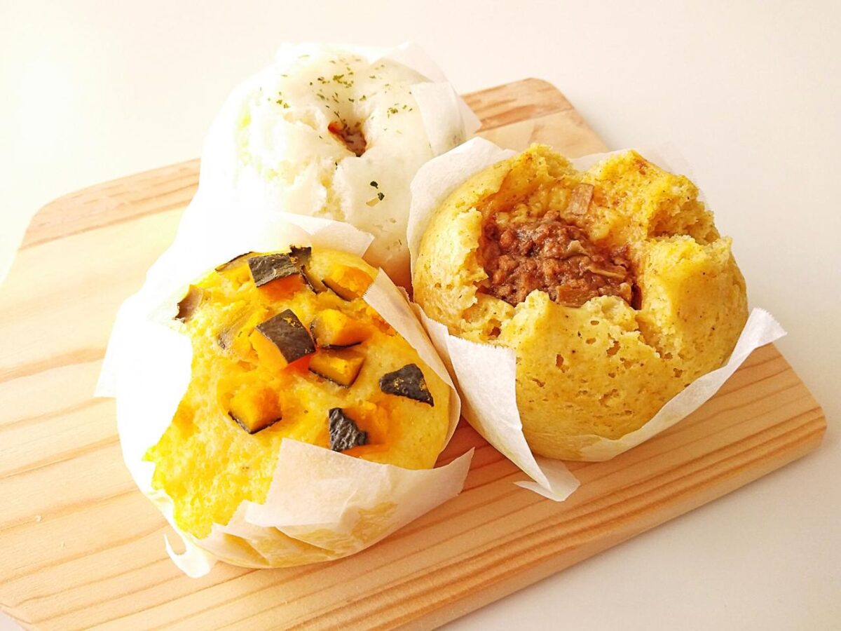 きょうの料理 かぼちゃ蒸しパンの作り方 白崎裕子のはじめてのパン 凛とした暮らし 凛々と