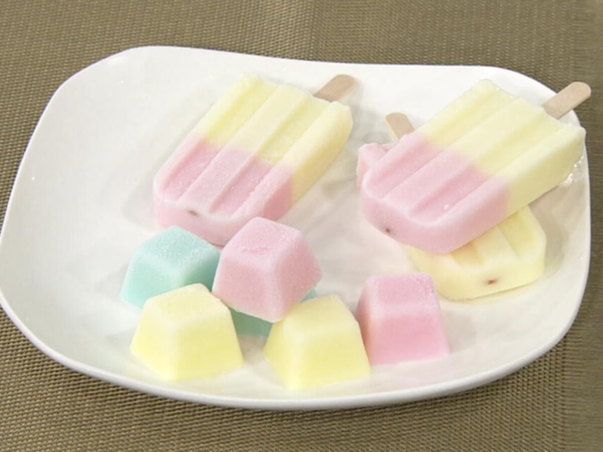 きょうの料理 2色の溶けないアイスの作り方 太田さちかさんのいちおし スイーツ 溶けないアイス 凛とした暮らし 凛々と