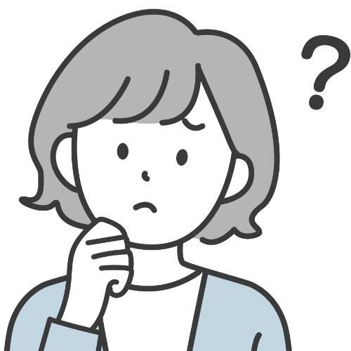 悩む人