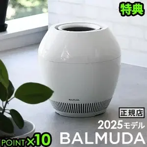 【新品未開封未使用】【2025年に購入】BALMUDA Rain 加湿器 置き型 楽天市場】2025 新商品【特典付き】正規店 バルミューダ レイン 気化式